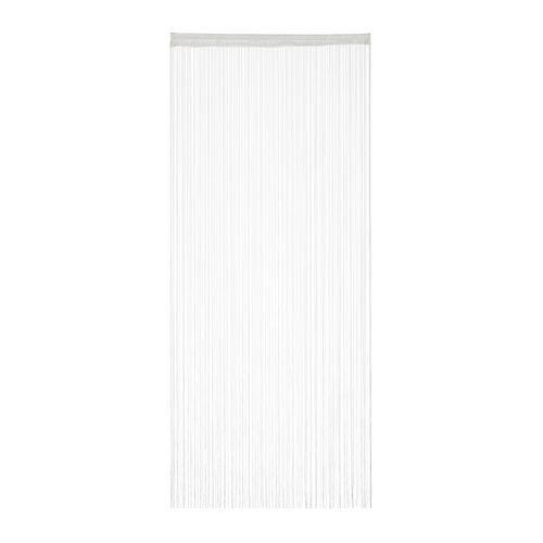 Rideau De Fils Blanc En Lot De 5