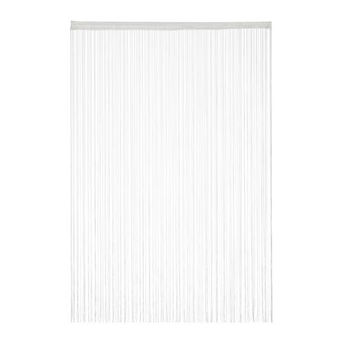 Rideau De Fils Blanc En Lot De 5