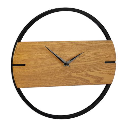 Horloge Murale à L'aspect Boisé