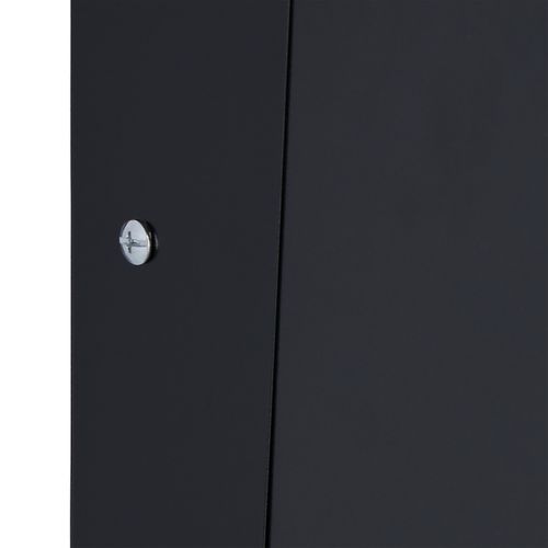 Parterre Surélevé En Métal Noir