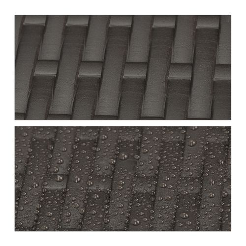 Banc Pliant Brun Lot De 2