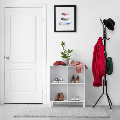 Porte-manteau Noir En Métal