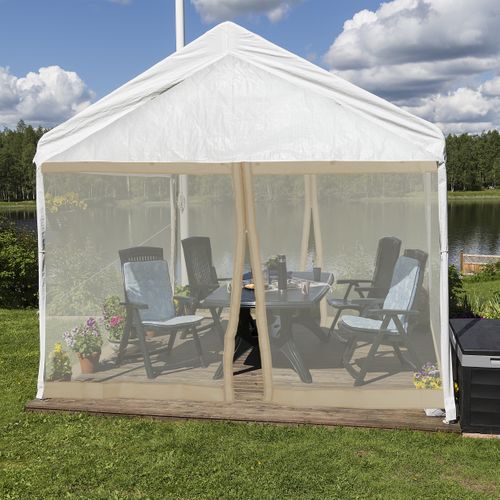 Moustiquaire Pergola Beige 3 X 3 M