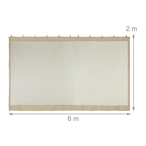 Moustiquaire Pergola Beige 3 X 3 M