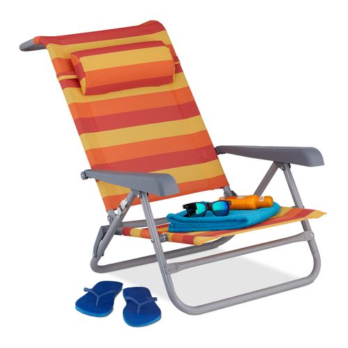 Chaise Longue Pliante Avec Repose-tête