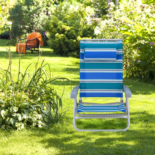 Chaise Longue Pliante Avec Repose-tête
