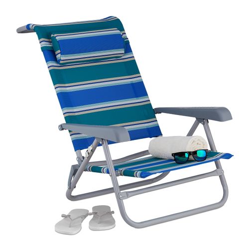 Chaise Longue Pliante Avec Repose-tête