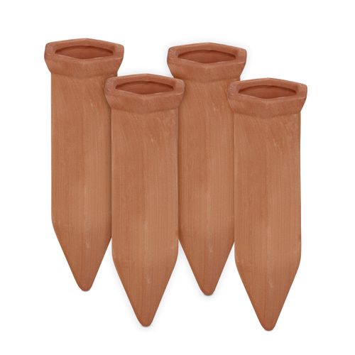 Cône D’arrosage En Argile Lot De 4