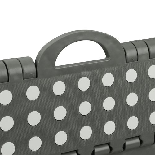 4x Tabourets Pliables M Gris Clair