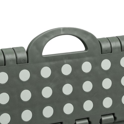 10x Tabourets Pliables L Gris Clair