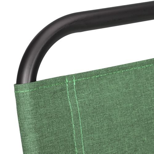 Tabouret De Camping Vert Avec Dossier
