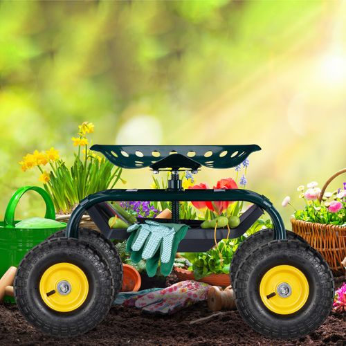 4xroues De Diable Jante Acier Jaune/noir