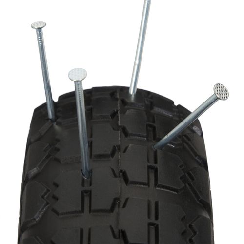 4x Roues De Diable Pu Jeu De 2 4.1/3.5-4