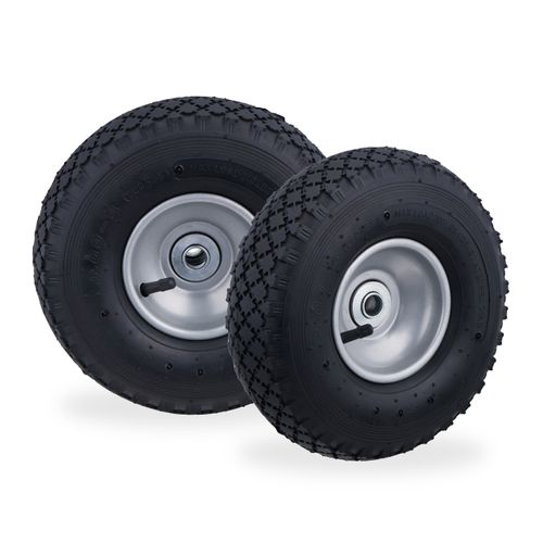 4x Roues De Chariot Jeu De 2, 3.00-4