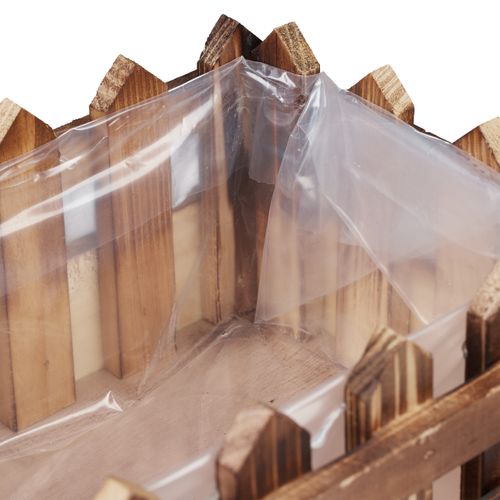 Lot De 3 Jardinières Au Design Clôture