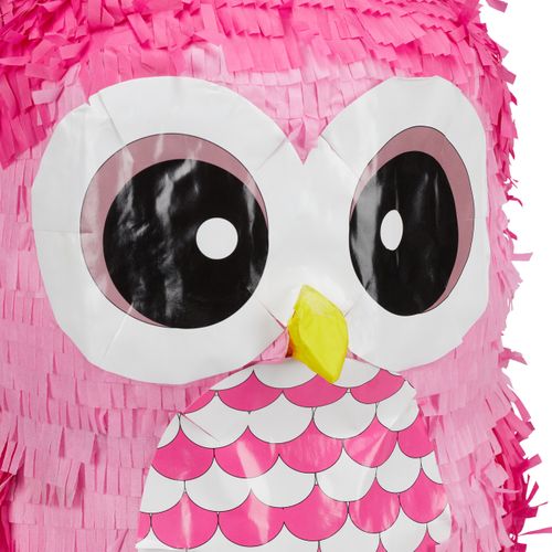 Pinata Hibou En Rose En Lot De 2