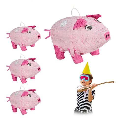 Piñata Cochon En Lot De 4