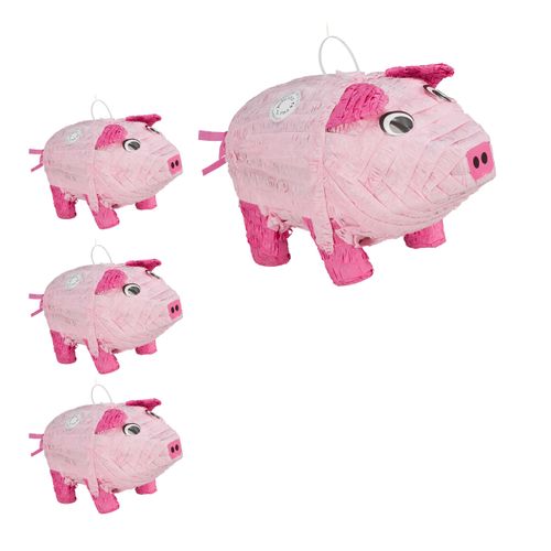 Piñata Cochon En Lot De 4