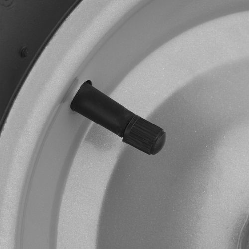 Roue De Brouette Noir-gris En Lot De 2