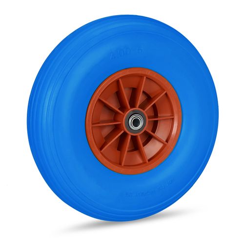 4xroue De Brouette Caoutchouc 4.00-6