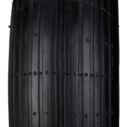 2xroue Noire De Brouette 4.00-6 Noir