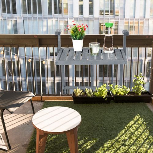 Table Repliable En Bois Grise