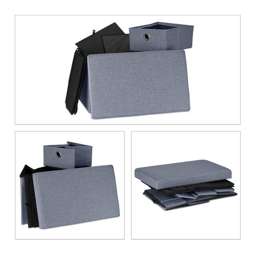 Banquette Grise Avec 4 Tiroirs