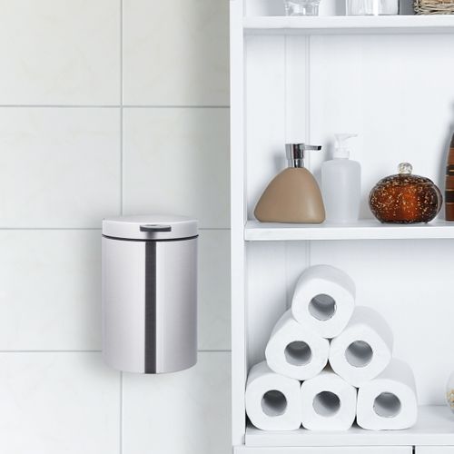 Poubelle De Salle De Bain Murale 3 L