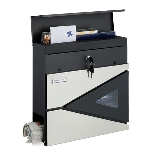 Boîte Aux Lettres Avec Porte-journaux