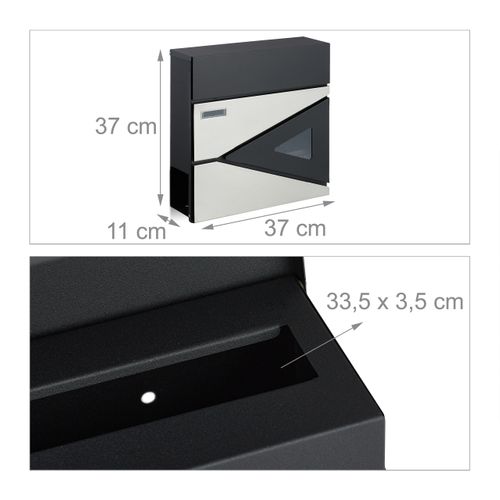 Boîte Aux Lettres Avec Porte-journaux