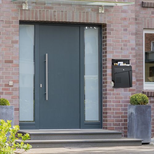 Boîte Aux Lettres Avec Porte-journaux