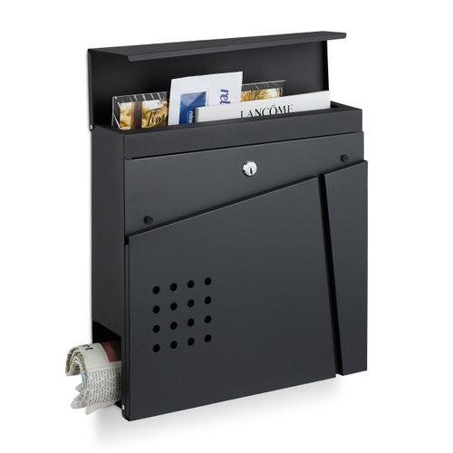 Boîte Aux Lettres Avec Porte-journaux