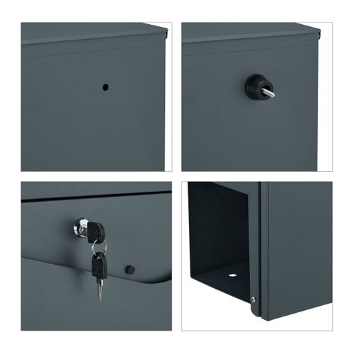 Boîte Aux Lettres Anthracite