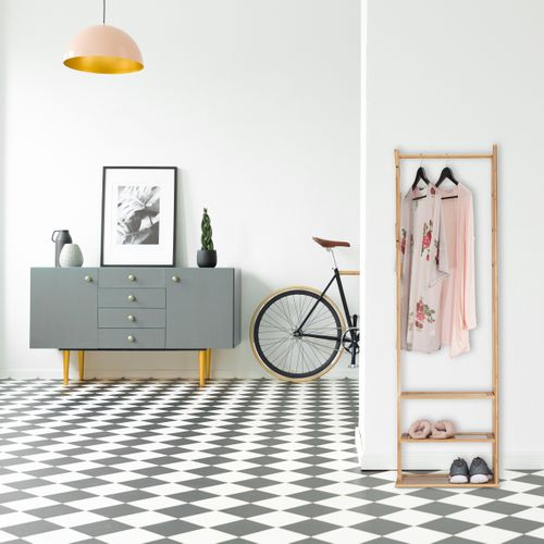 Vestiaire Bambou Avec 3 Étagères