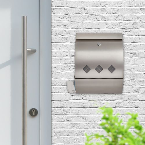 Boîte Aux Lettres Avec Porte-journaux