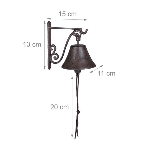 4x Clochettes Porte Antiques