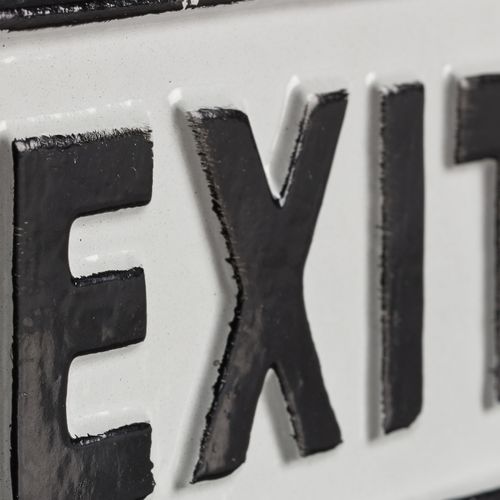 Panneau Exit En Lot De 2