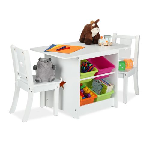 Set De 3 Pièces De Mobilier Pour Enfants