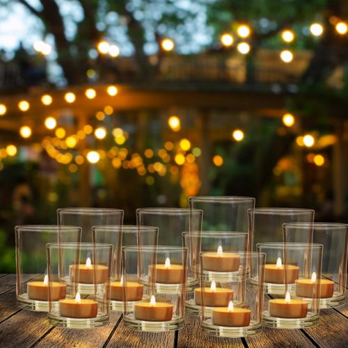 Verres à Bougie Chauffe-plat, Lot De 12