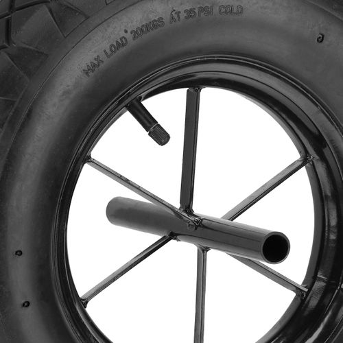 Roue De Brouette 4.80 4.00-8 Avec Axe