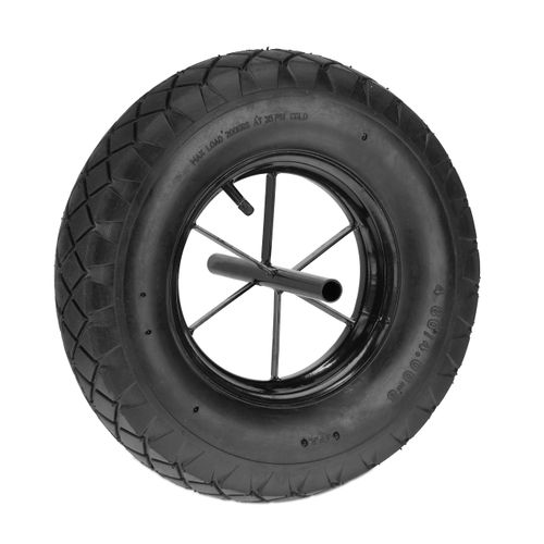 Roue De Brouette 4.80 4.00-8 Avec Axe