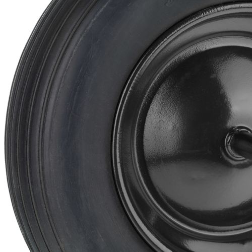 Roue De Brouette 3.50-8 Avec Axe Fixe