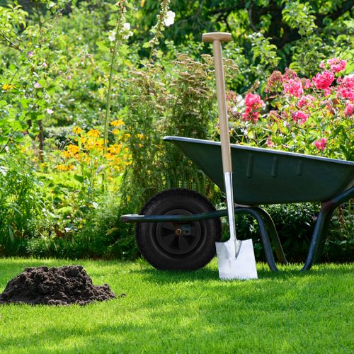 Roue De Brouette 4.00-6 Noire
