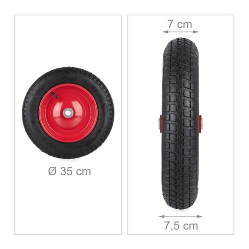 Roue De Brouette 3.00-8 Pneumatique