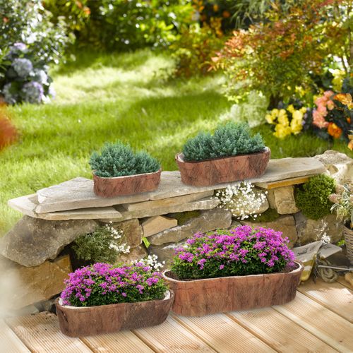 Lot De 4 Jardinières