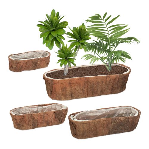 Lot De 4 Jardinières