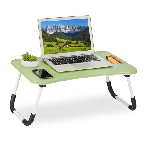 Table De Lit Ordinateur Portable En Vert