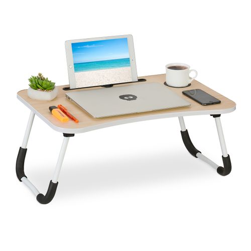 Table D’ordinateur Porte-tablette Nature