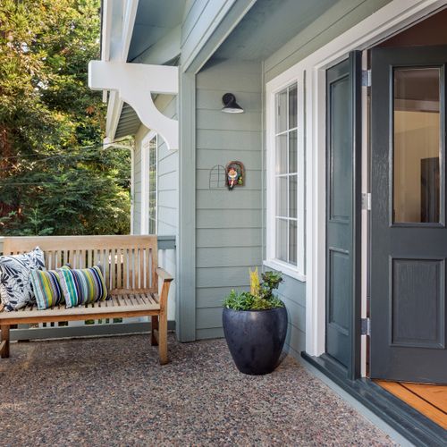 Déco Arbre Et Grenouille à La Fenêtre