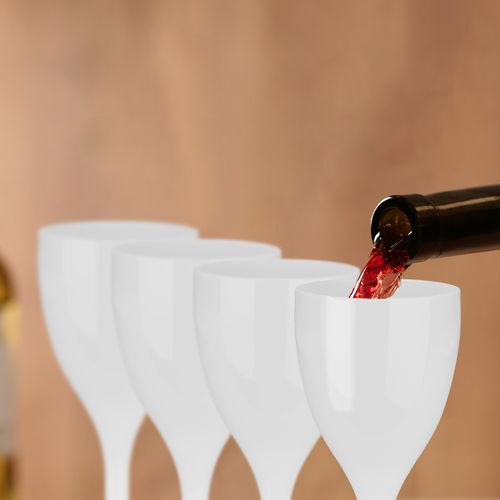 Verre à Vin En Plastique En Lot De 6